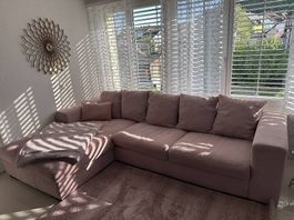 Grosses Ecksofa inkl. Kissen