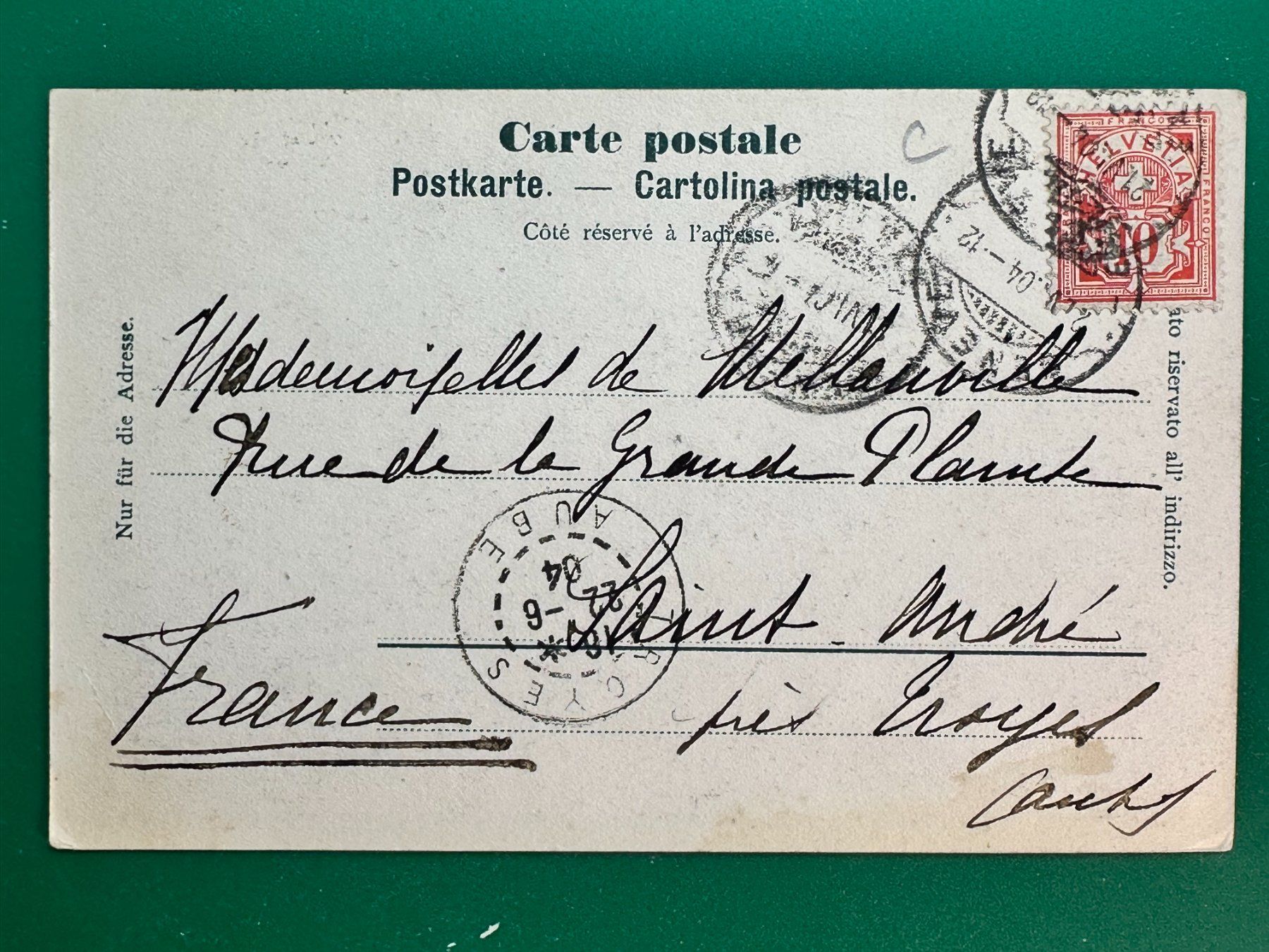 Cartes postales: Genève - l'Arsenal – D'occasion à Steg VS par danwer74 1