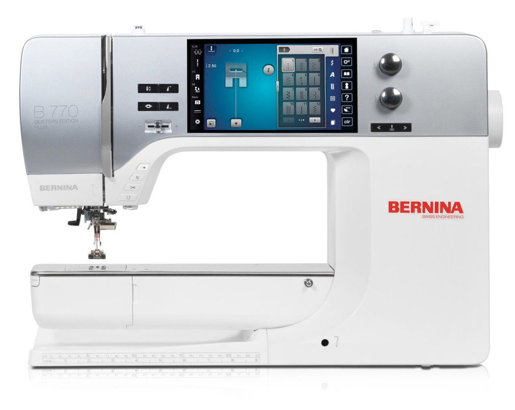 Bernina Macchine da cucire: Bernina 770QE Plus inkl. SDT- Stickmodul – Nuovo e nell'imballaggio originale da Bülach venduto da topnaehmaschinen 4