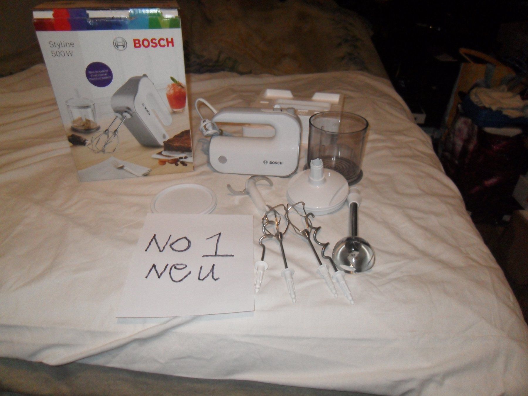Bosch Elettrodomestici da cucina: BOSCH  Styline 500w huken neu – Nuovo e nell'imballaggio originale da Zuchwil venduto da t.rachel 6