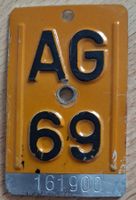 Töffli / Mofa-Nummer AG 69