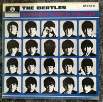LP The Beatles "A hard day's night" Reissue 80er Jahre
