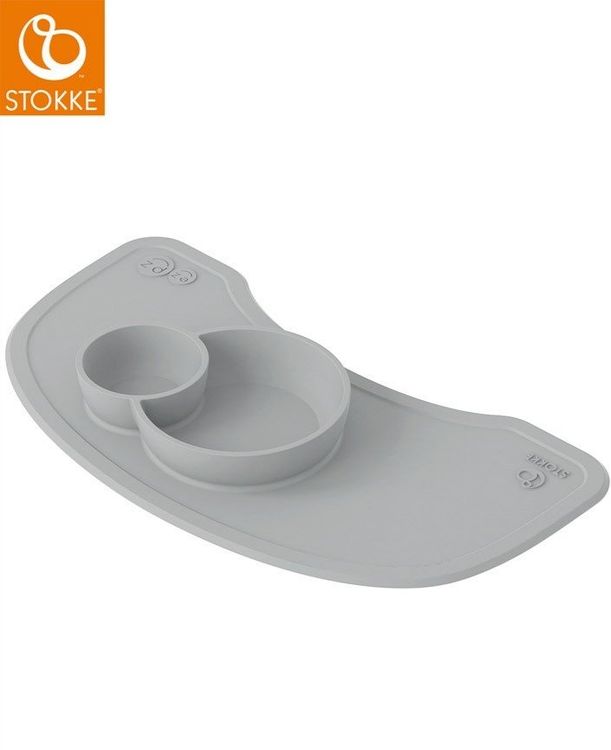 Ezpz™ by Stokke™ Platzset für den Tripp Trapp® Tray Soft Grey main image 0
