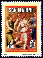 ** POSTFRISCH ** SAN MARINO 1986 CHORAL SOCIETY - S242