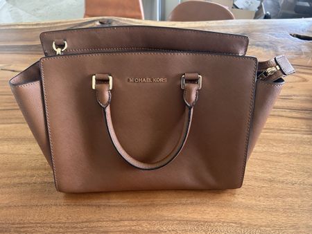 Michael Kors Handtasche Leder braun guter Zustand