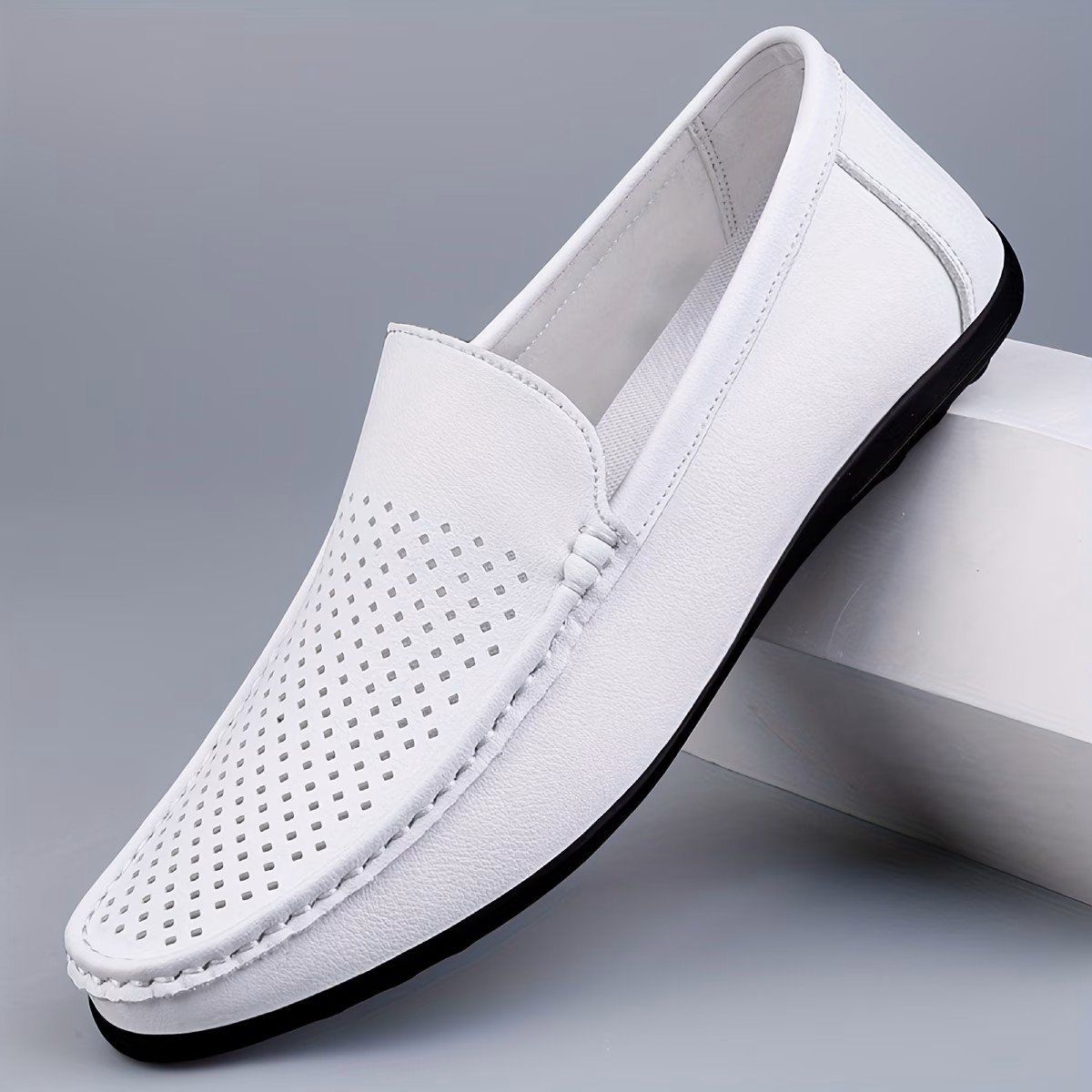 Scarpe da uomo: Sommer-Mokassin, luftig und leicht – Nuovo e nell'imballaggio originale da Bern venduto da Prasolux 2