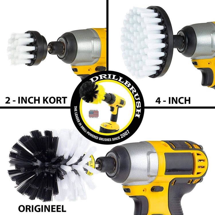 Titan Bohrbürstenaufsatz 3-1/2 Zoll – Perfekt Für Bad & Fliesen