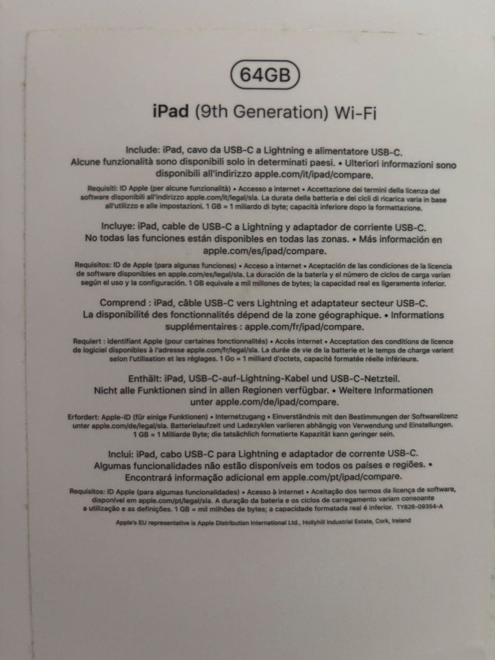 Apple Tablet PC: iPad 9. Generation – Gebraucht aus Dielsdorf von iamscan 2