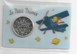 2 EURO France 2026 P.Prince bleu ciel