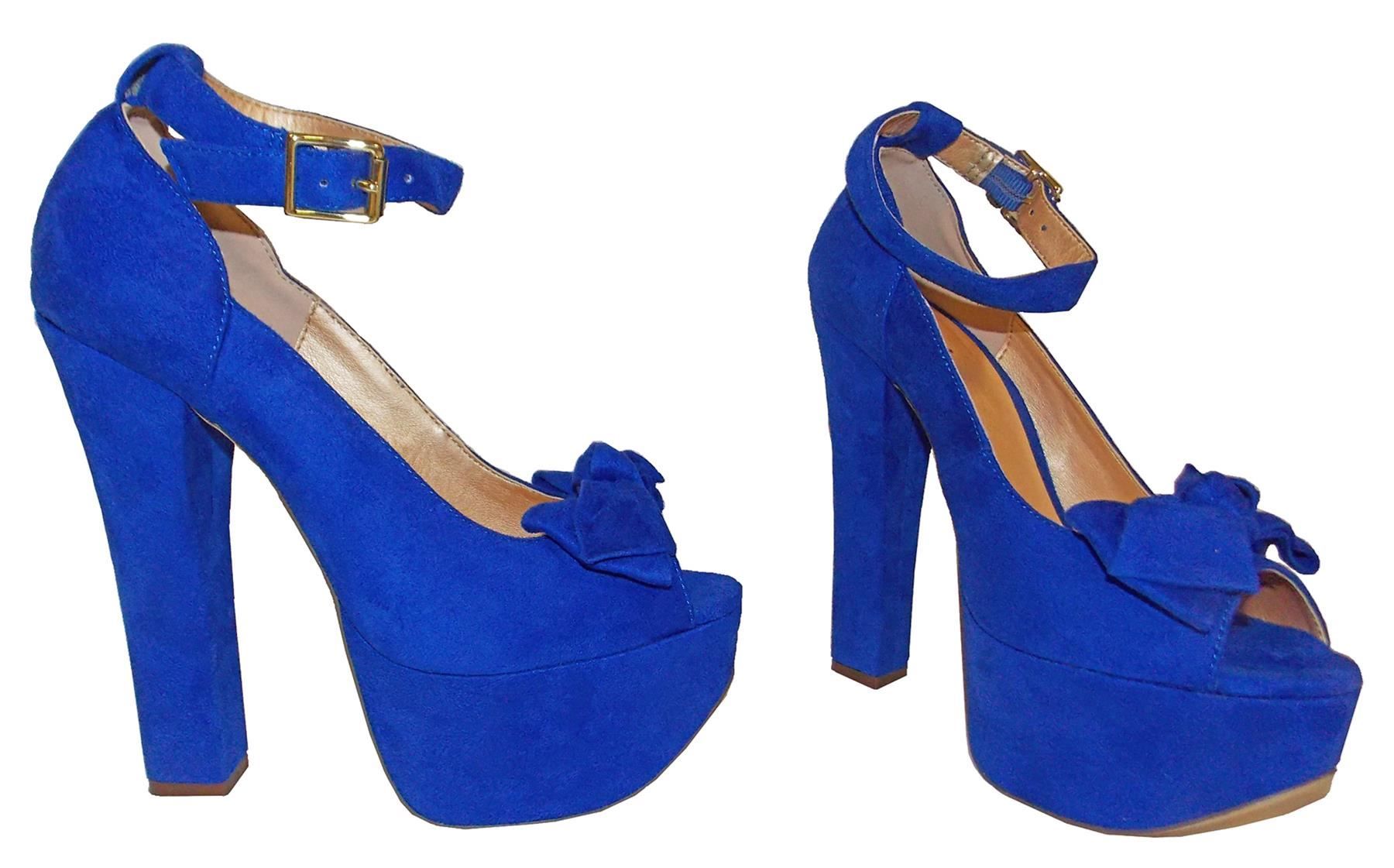 Damenschuhe: Pumps  Luichiny Gr. 35,5 Blau – Neu und originalverpackt aus Horn von thatlooksgood