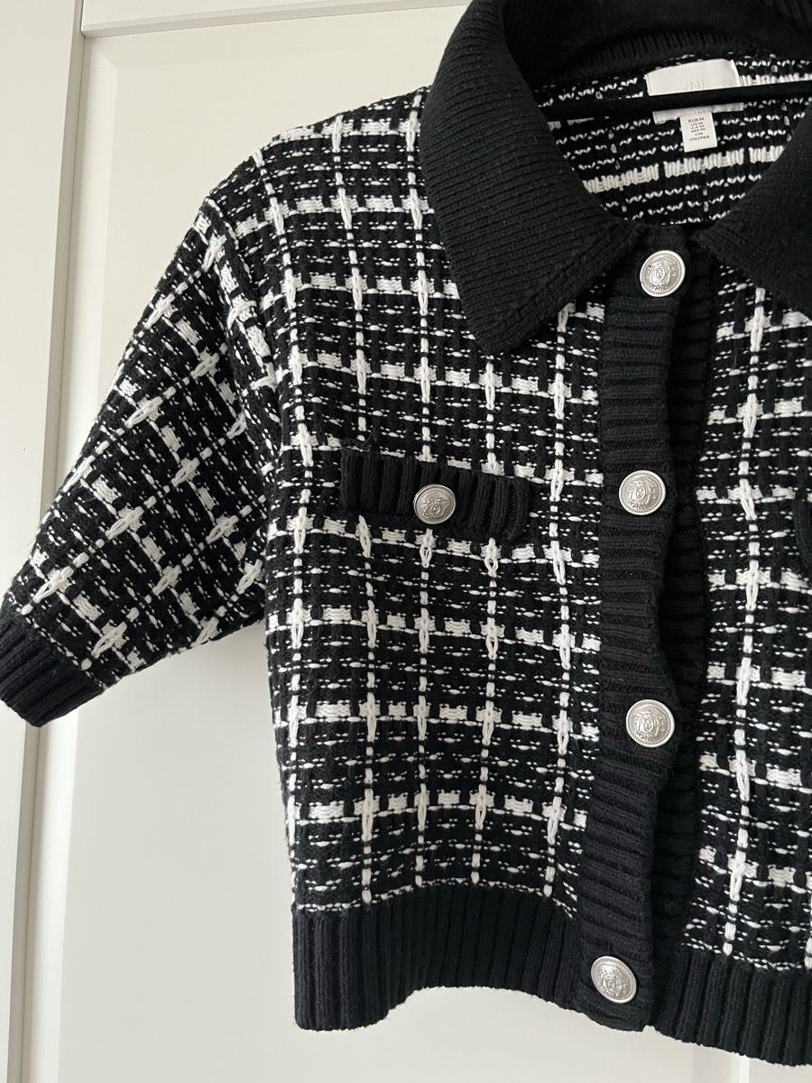 H&M Pulls & Sweat-shirts: Kurzärmeliger, eleganter Strickpullover – Neuf (Voir description) à Allschwil par eyl_bb8q 2
