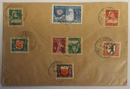 JB76) 1928, Pro Juventute Satzbrief ++ Kt. 100.-++