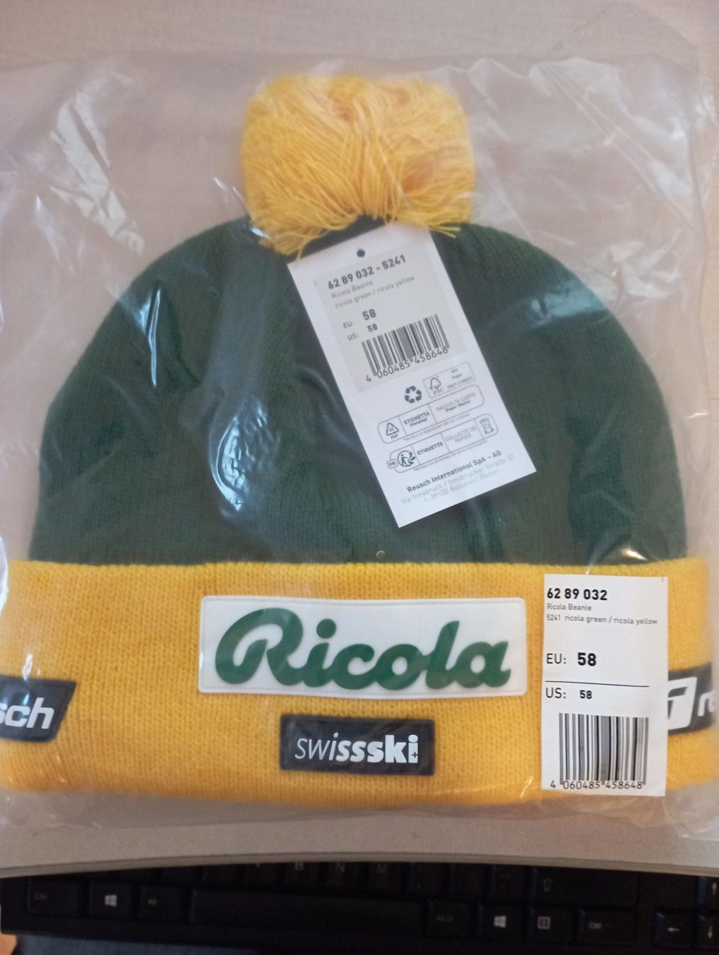 Mütze Ricola Reusch *SWISSSKI das Original* (Neu und originalverpackt ...