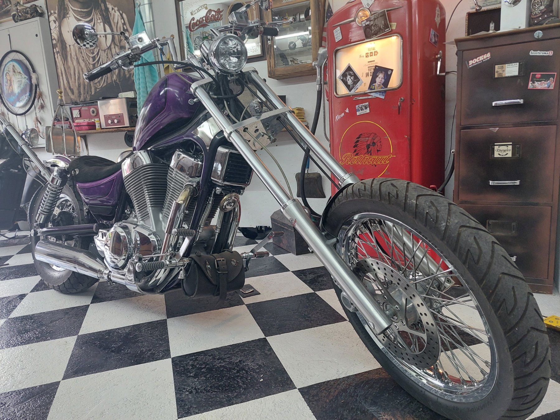 Suzuki Chopper: Suzuki VS 1400 Einzeistück – Gebraucht aus Anglikon von rothaut8