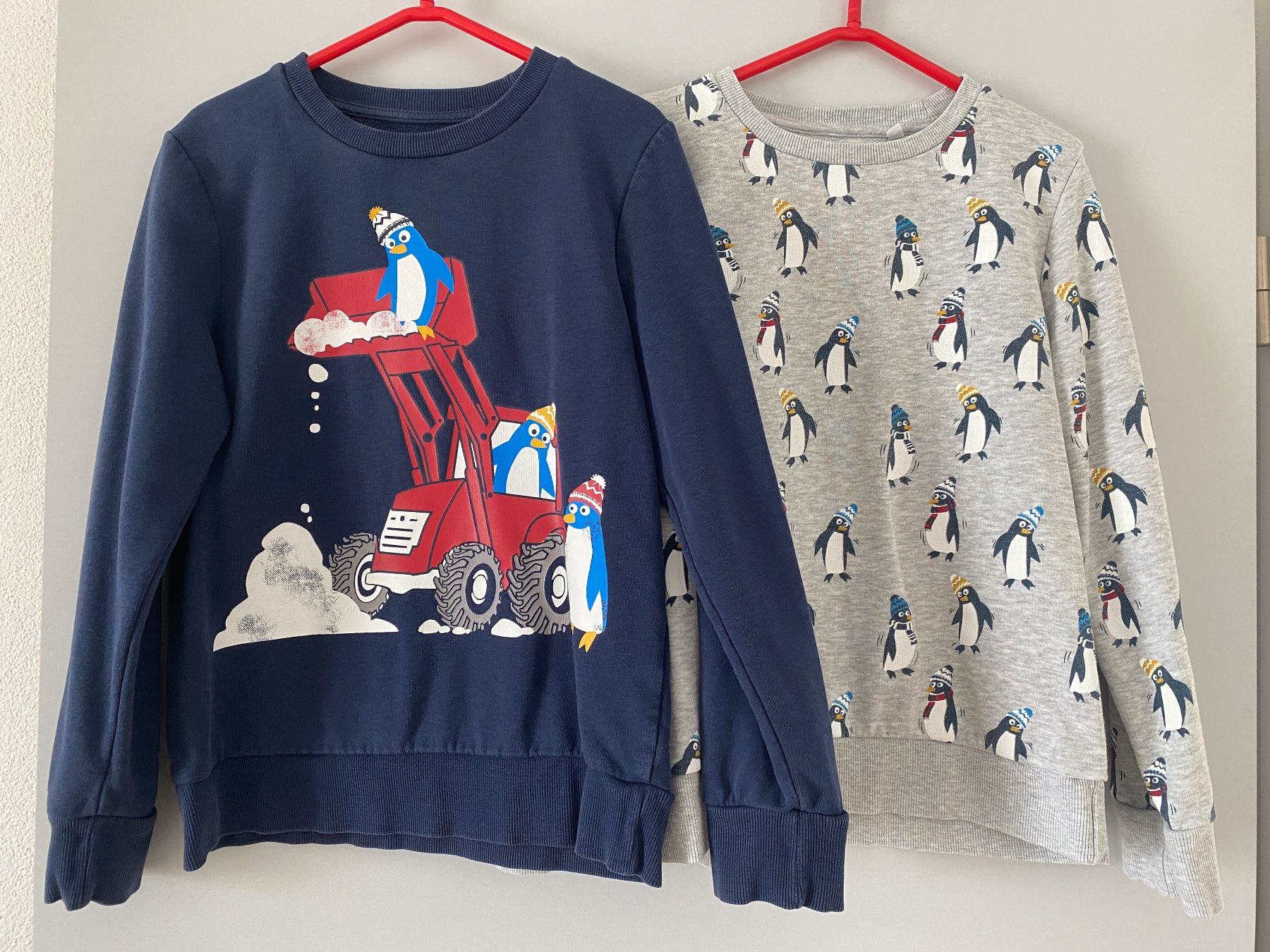 C&A Maglioni & Felpe: 2 Pinguin Pullover Gr. 134 – Usato da Glattbrugg venduto da riseca