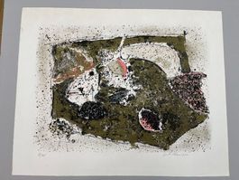 MARCO RICHTERICH GROSSE LITHOGRAPHIE SIGNIERT NUMMERIERT