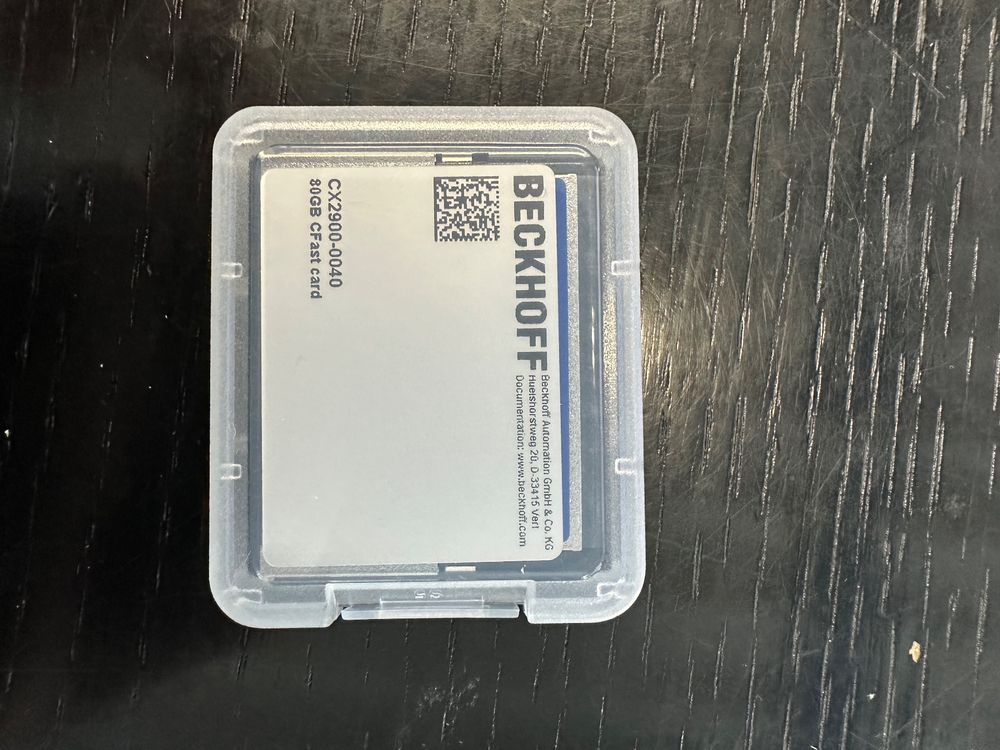 Beckhoff | CX2900-0040 80GB-CFast-Karte Neu | Kaufen auf Ricardo