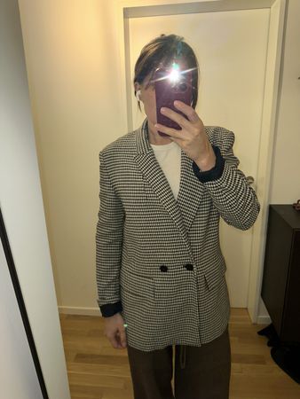 Zara Blazer Größe XS schwarz/weiss