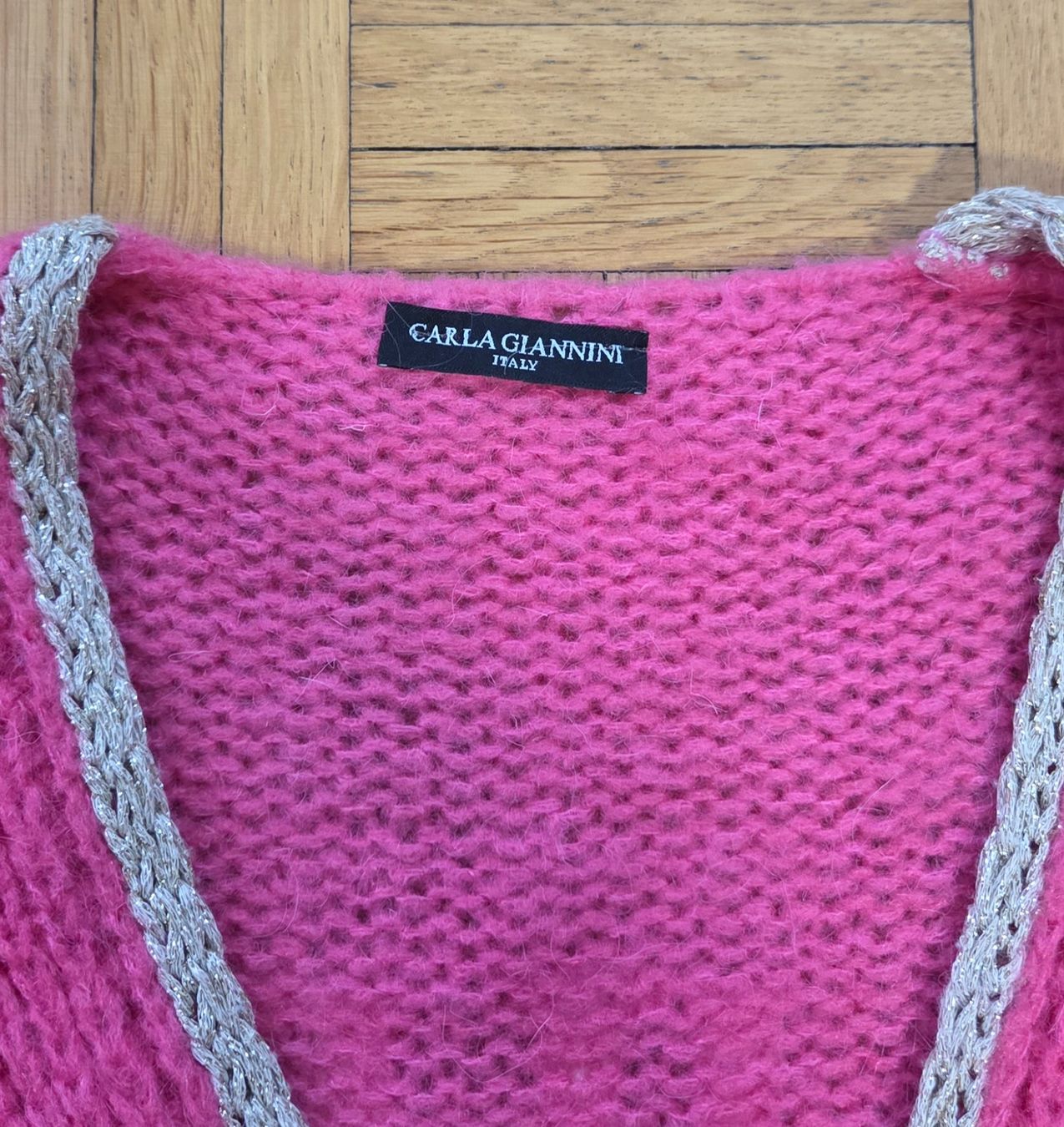 Vestes: Strickjacke pink, Carla Giannini – D'occasion à Brüttisellen par ruebli-fan13 2