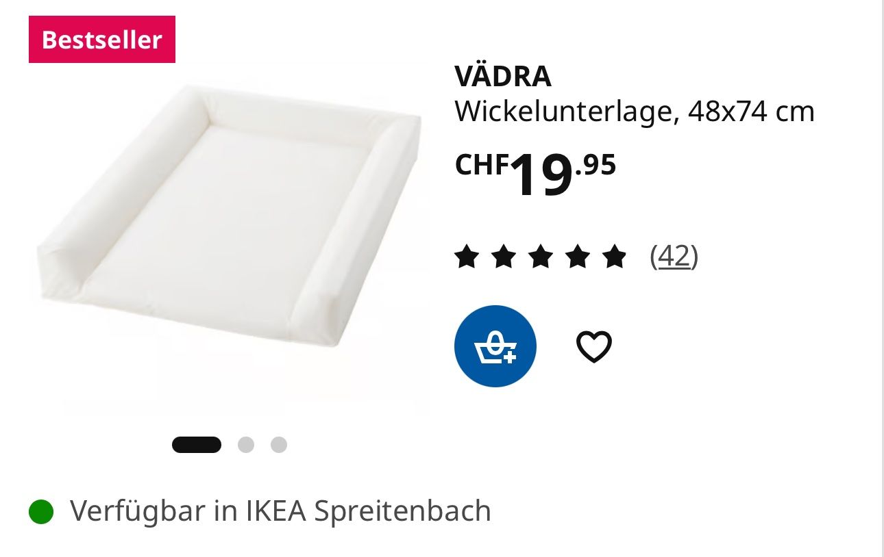 Ikea Fasciatoi & Accessori: Wickeltisch IKEA – Usato da Suhr venduto da jan_pv7n 3