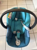 Cybex Aton M i-Size Babyschale türkis sehr guter Zustand