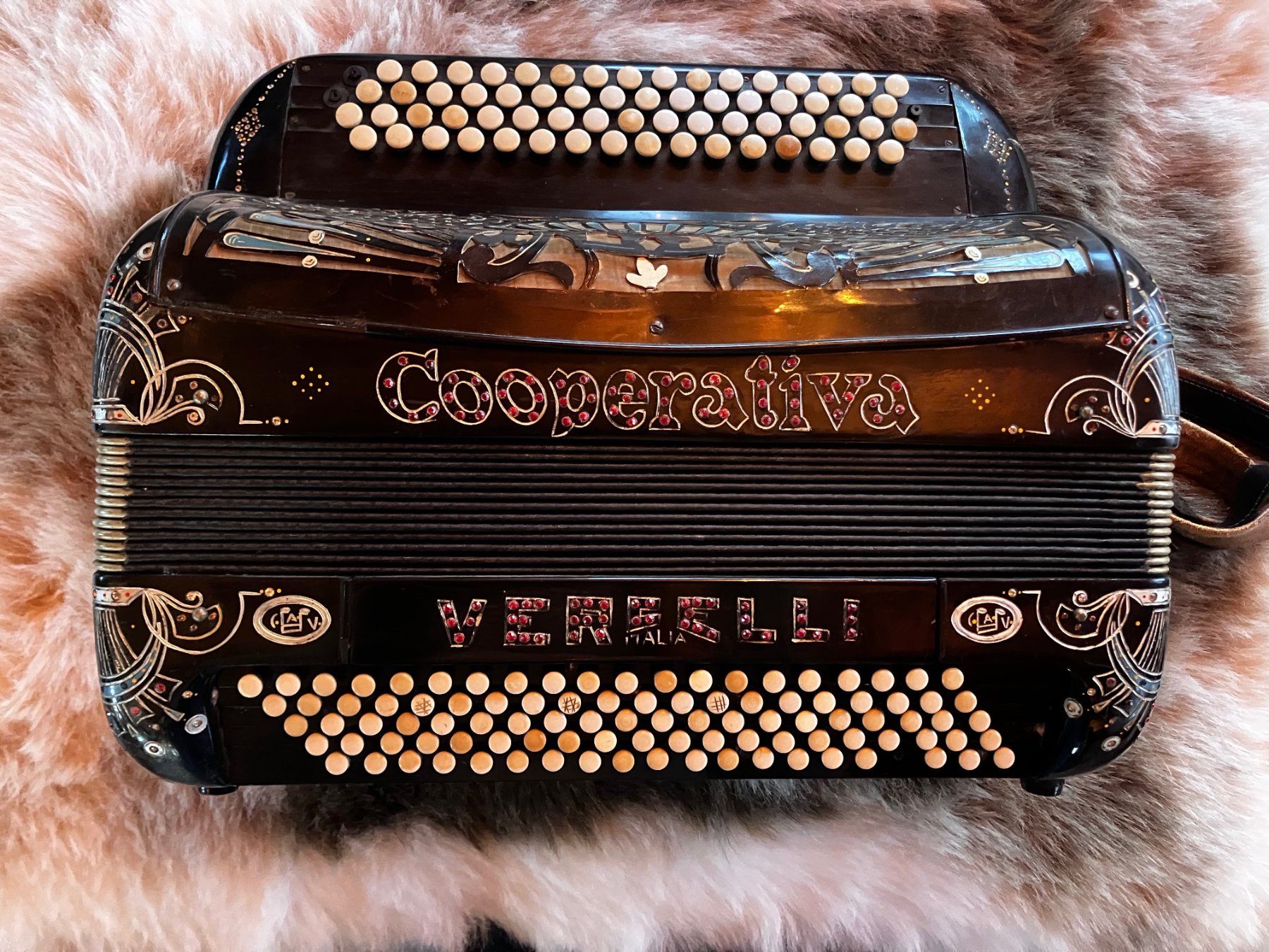 Musikinstrumente: Accordéon  Vercelli Cooperativa - ancienne – Gebraucht aus Saclentse von 4rnsn7 3