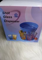 Shot Glass Dispenser mit 6 Gläsern neuwertiger Zustand