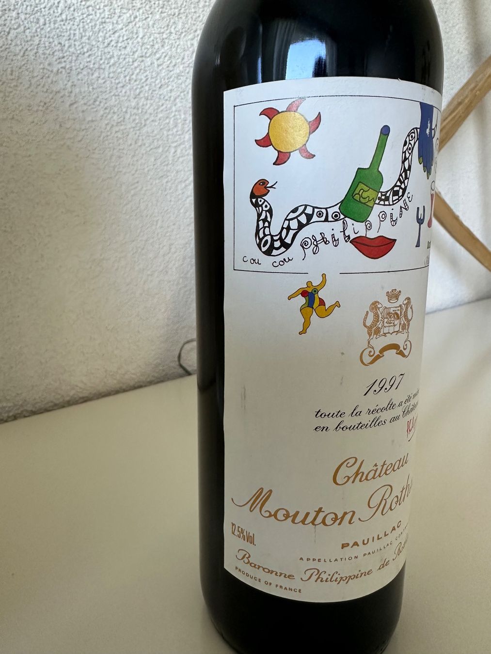 Mouton Rothschild Wein: Château Mouton Rothschild 1997 – Neu (gemäss Beschreibung) aus Yens von Rilou80 2