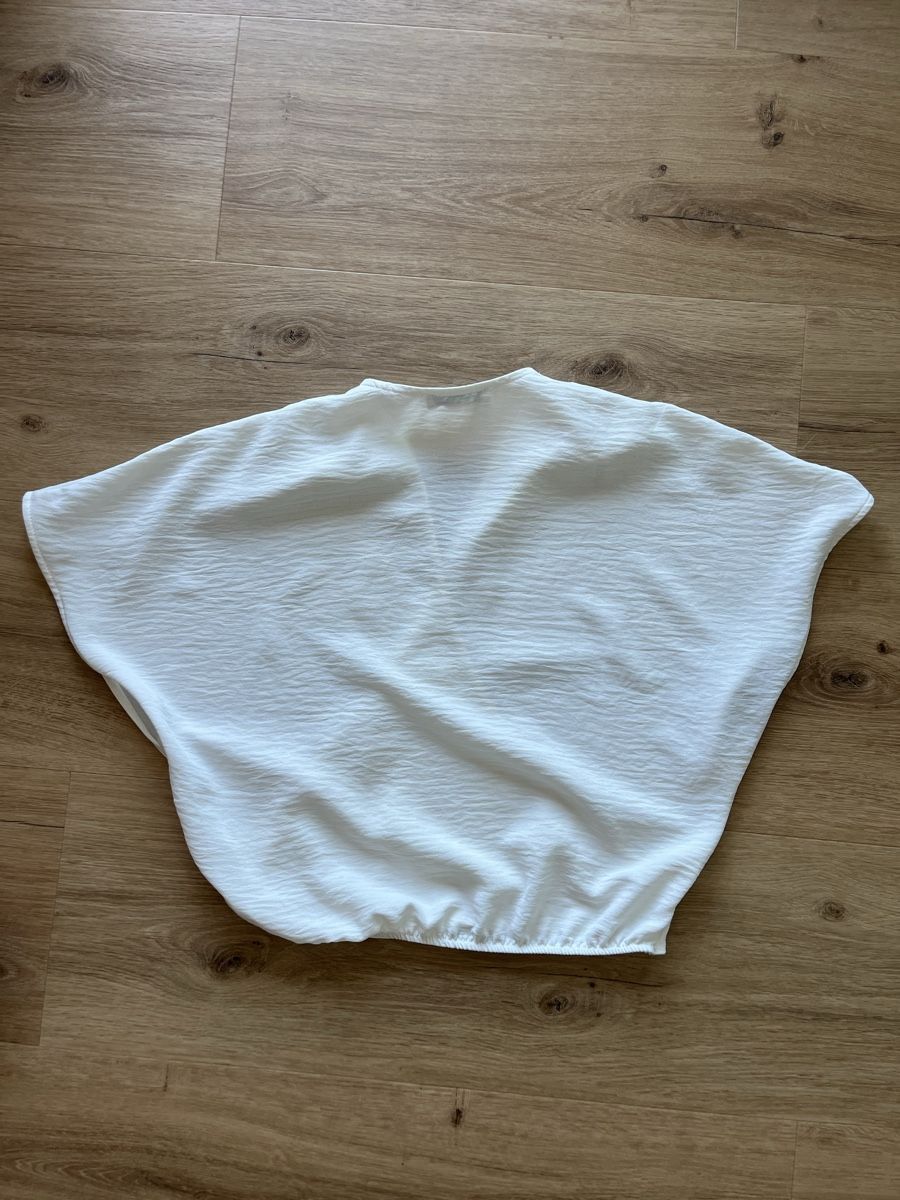 Zara Camicette: Schickes weisses Wickelshirt / Bluse – Nuovo (secondo la descrizione) da Luzern venduto da NOOOEELLE 2