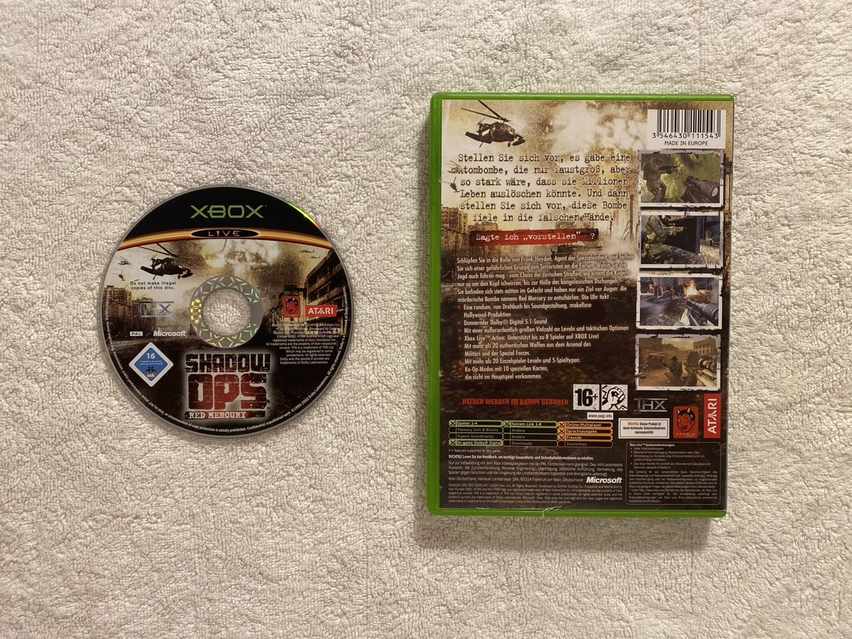 Microsoft Giochi: Shadow Ops Red Mercury XBOX – Usato da Reichenbach i. K. venduto da Daniel840 1