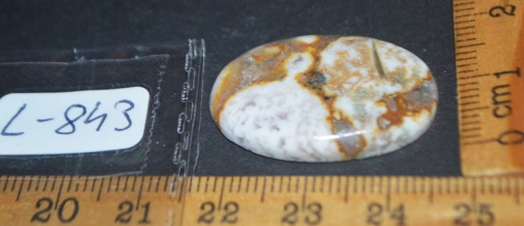 Minerali & Pietre curative: Cabochon L-843 – Cobra Jaspis – Nuovo e nell'imballaggio originale da Goldiwil (Thun) venduto da han_v5b7 8