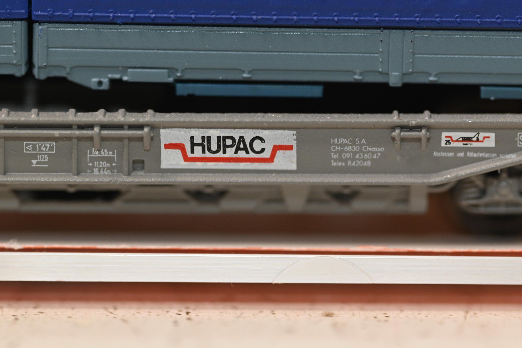 Roco Modellini di ferrovie: Planzer Hupac Roco Spur N mit OVP – Usato da Laupen ZH venduto da Zmoewe 3