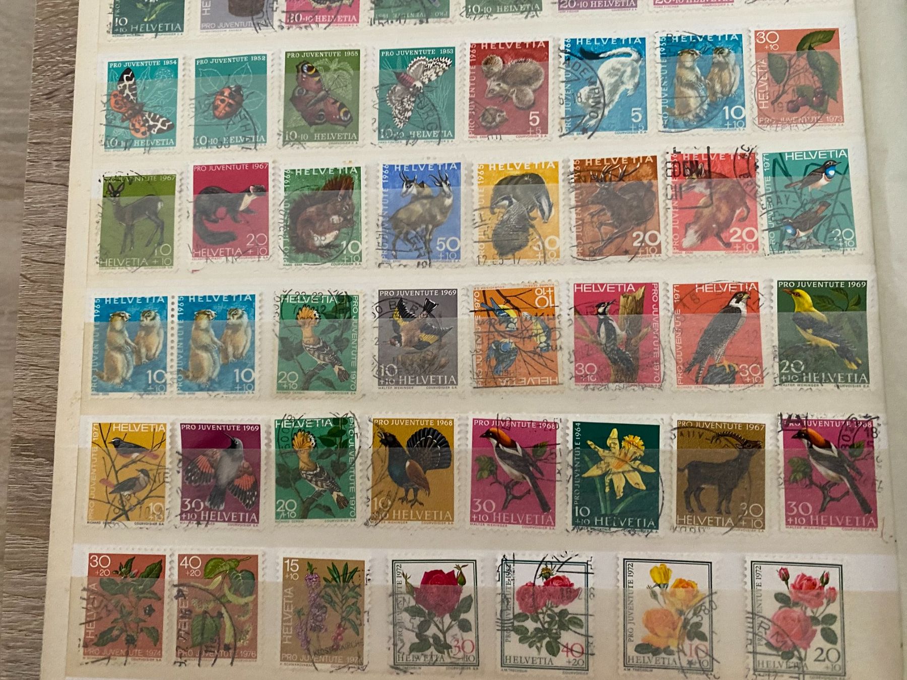 Tutti i francobolli: Briefmarken  pro juventute – Usato da matten b. interlaken venduto da jfran17 3