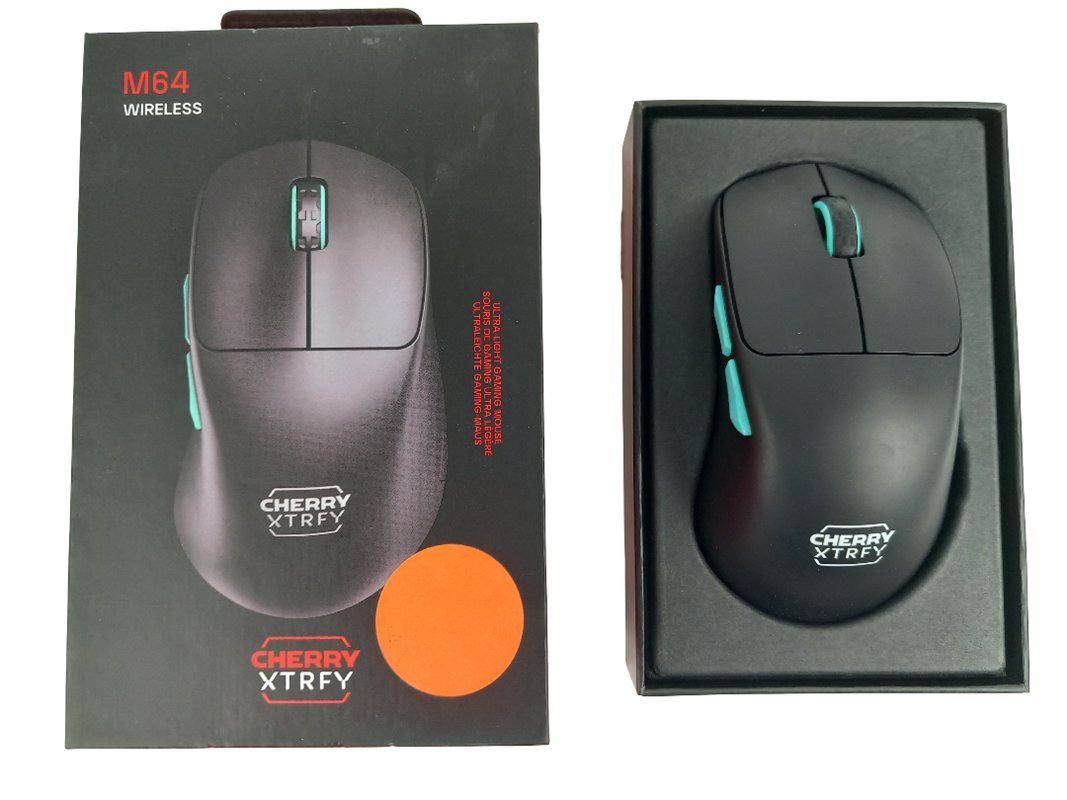 Mouse: CHERRY xtrfy M64 Mouse (Wireless; Black) – Usato da Hünenberg venduto da Restwert_Zug 2