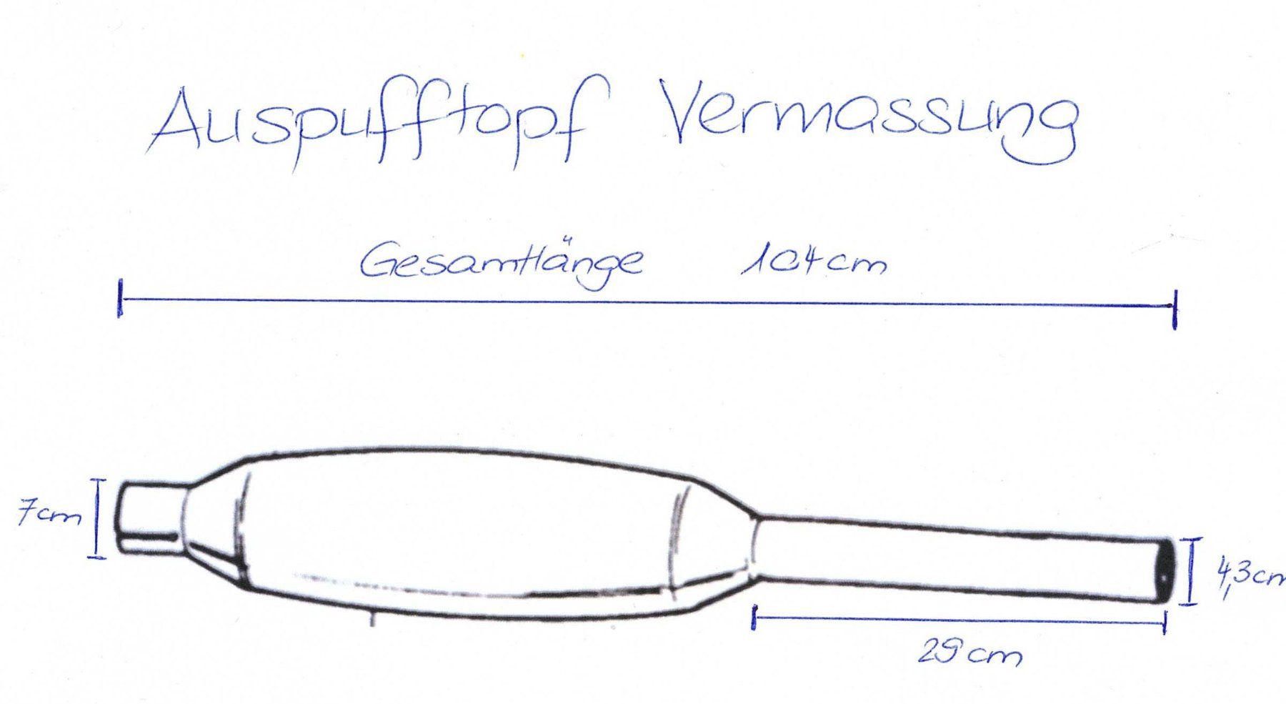 Hürlimann Traktoren: Auspufftopf Same/Hürlimann – Gebraucht aus Thalheim AG von Wernli5112 2