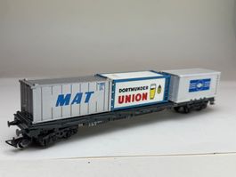 Liliput Containerwagon  MAT Union Bier Seefisch