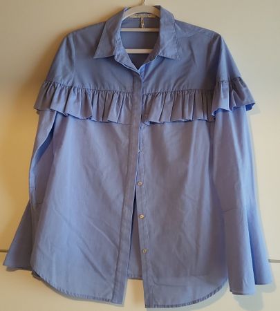 Bluse mit Rüschen von Scotch & Soda (34), nie getragen