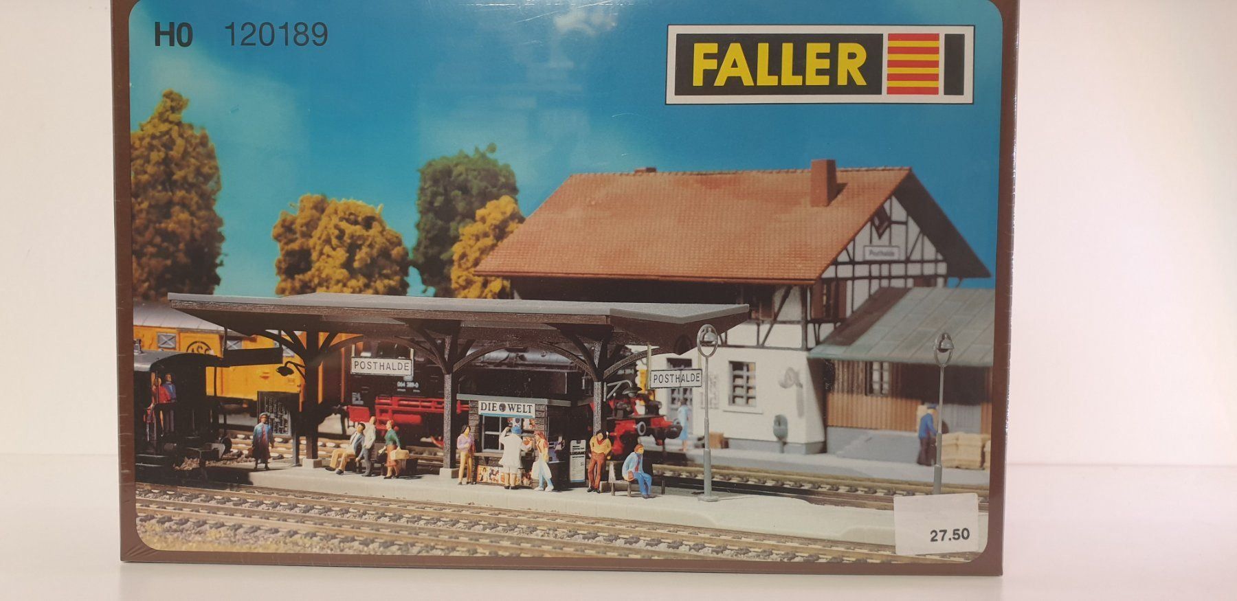 Faller Modellini di ferrovie: Faller Bahnsteig H0 120189 – Nuovo e nell'imballaggio originale da Neuenhof venduto da ludovicco