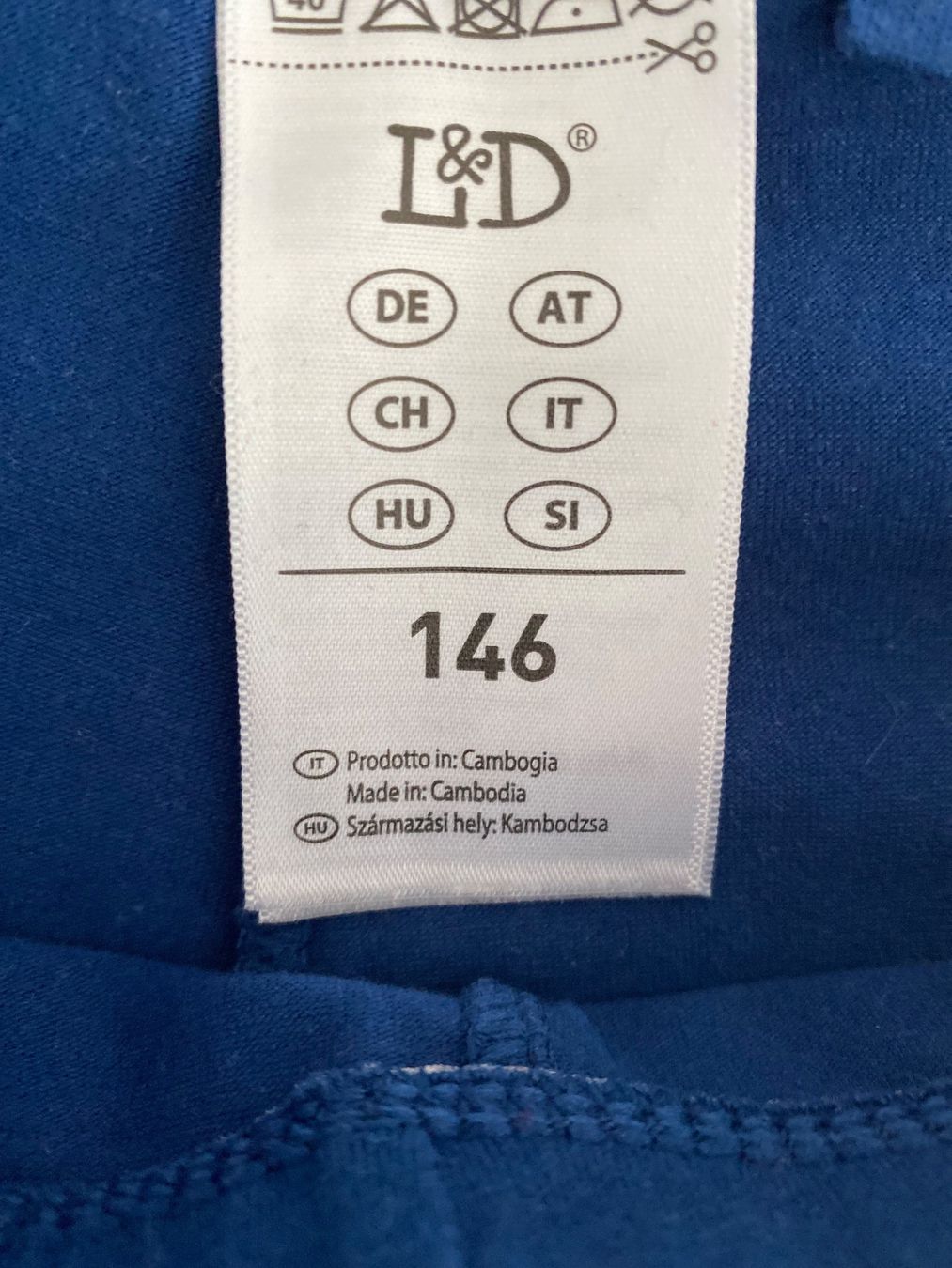 Calze & Collant: 3/4 Mädchenleggins, 146cm, 95% Baumwolle, 5% Elastan – Nuovo (secondo la descrizione) da Bassersdorf venduto da jgo_9mfk 1