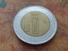 MEXIQUE   1  Peso  2006  Amérique-Sud