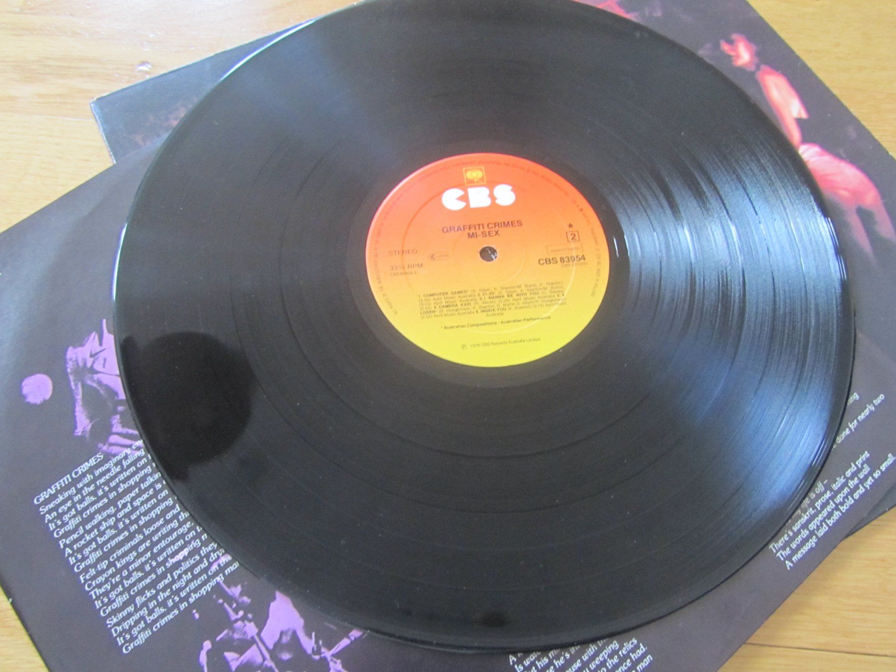 Schallplatten: Graffiti Crimes - Graffiti Crimes - Vinyl LP – Gebraucht aus Seengen von mikelele 2