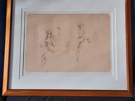 Lithographie originale de Leonor Fini  (1907-1996)