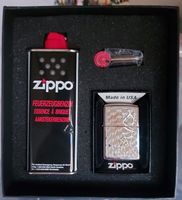 Zippo unbenutzt mit Zusatz und Box
