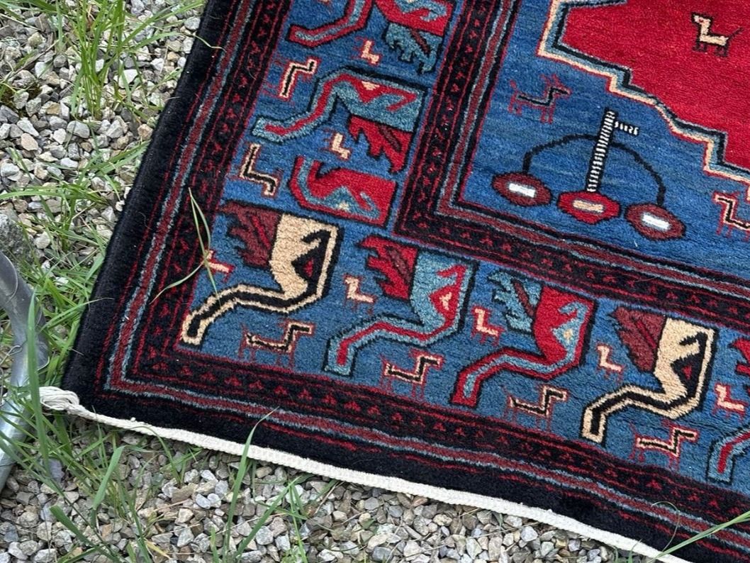 Tappeti: ORIENTTEPPICH - ROT/BLAU – Usato da Huttwil venduto da Kunterbuntli 2
