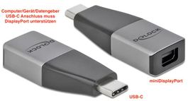 Delock 64121 Video-Adapter USB/Typ-C_zu_Mini-DisplayPort