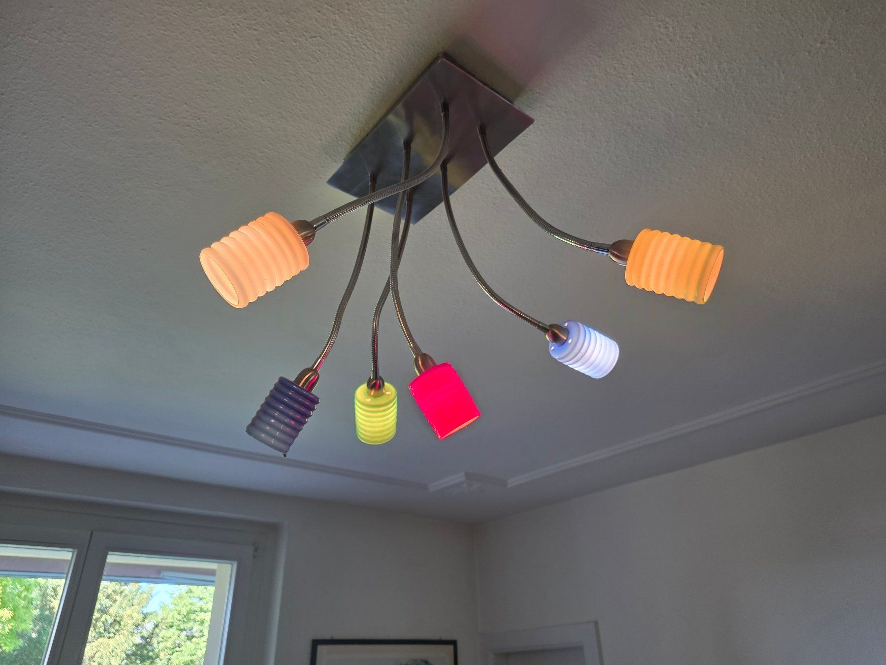 Lampadari & plafoniere: Deckenlampe Vintage farbig, dimmbar – Usato da Zürich venduto da mjk_8x75 3