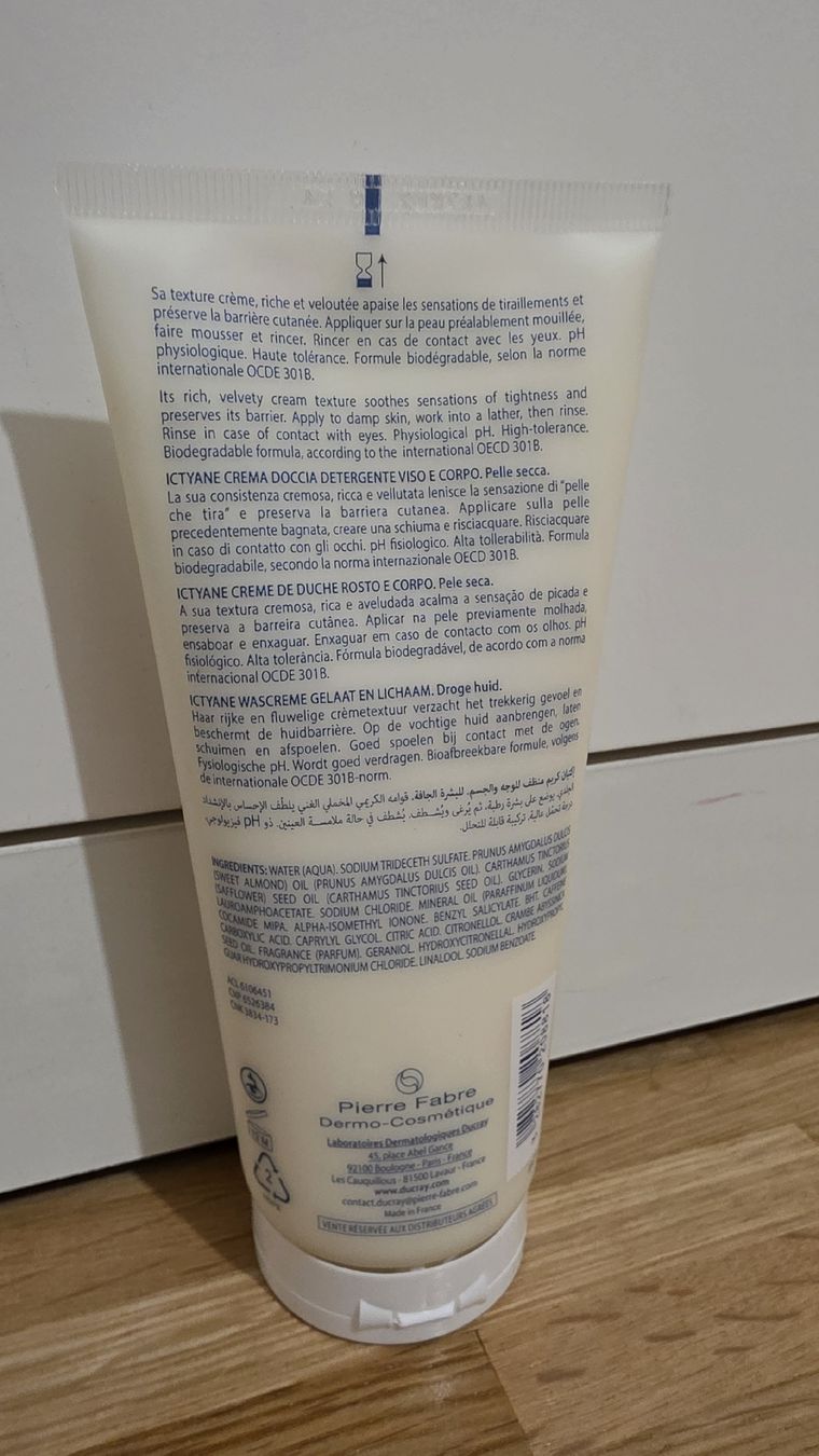 Duschen: Ducray Ictyane Crème de Douche Lavante 200ml – Neu und originalverpackt aus Nyon von anz_2swp 1