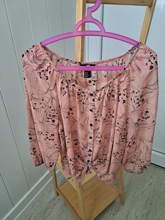 H&M Bluse rosa Gr 40 