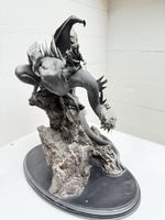 Herr der Ringe: Hexenkönig auf Fell Beast Statue!