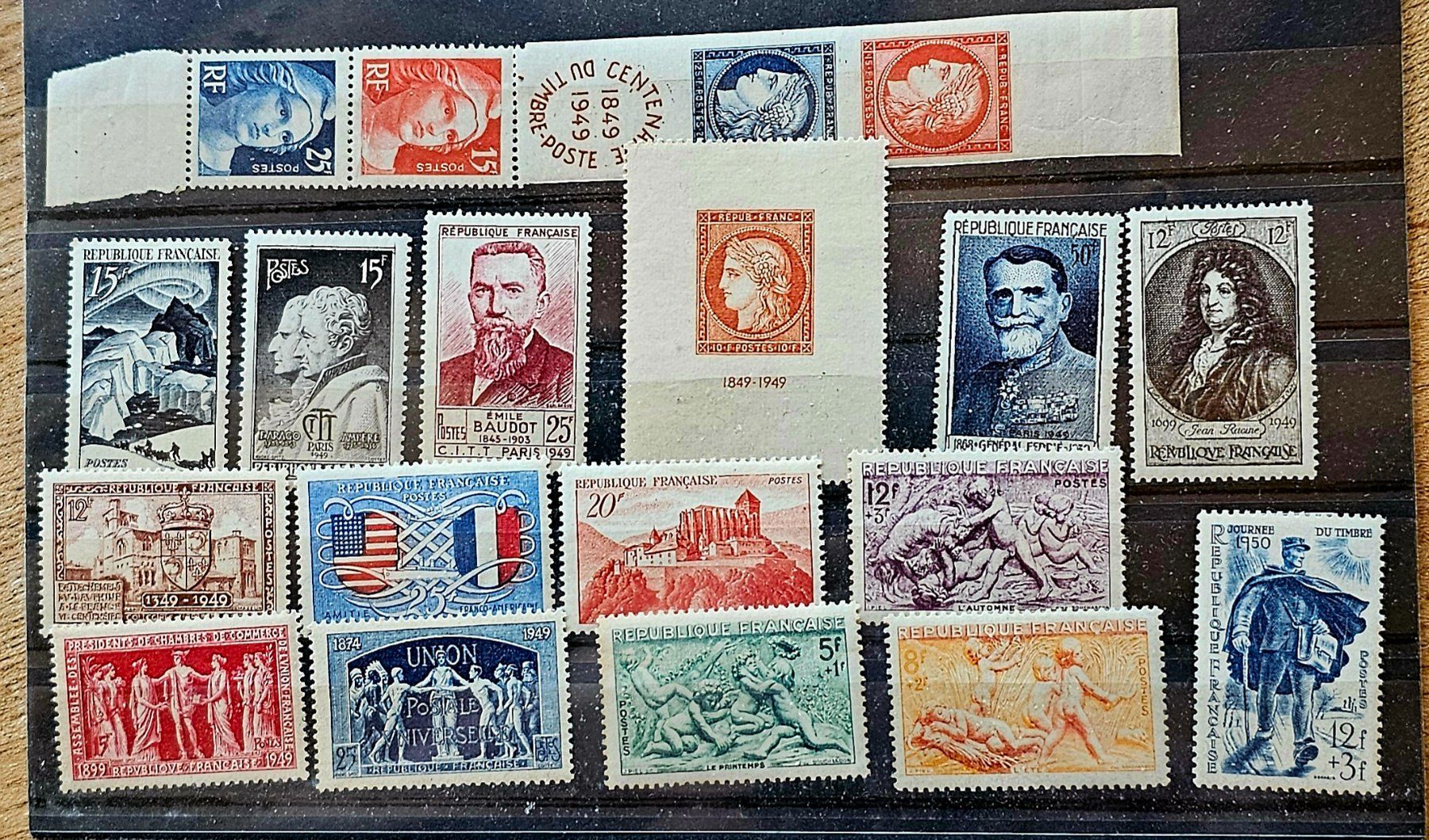 Tous les timbres: FRANCE anciens  neufs ** – Neuf (Voir description) à Les Valettes par Nuba1